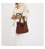 2024 Corduroy Large Capacity Shoulder Bag For Women Cute Canvas Tote Bag For School**