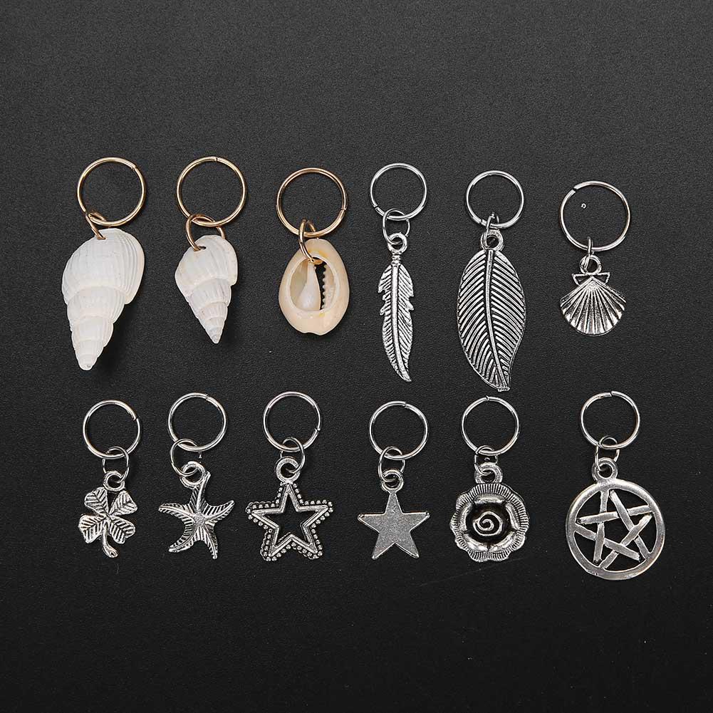 70pcs Hair Braid Rings Dreadlocks Bead Ring Fashion Hair Decoration Accessories
