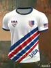 Maglia da Calcio Americana 2026 per Uomo Donna Bandiera USA Speciale Maglia da Calcio Giovanile Estiva Traspirante Competizione Allenamento T-shirt
