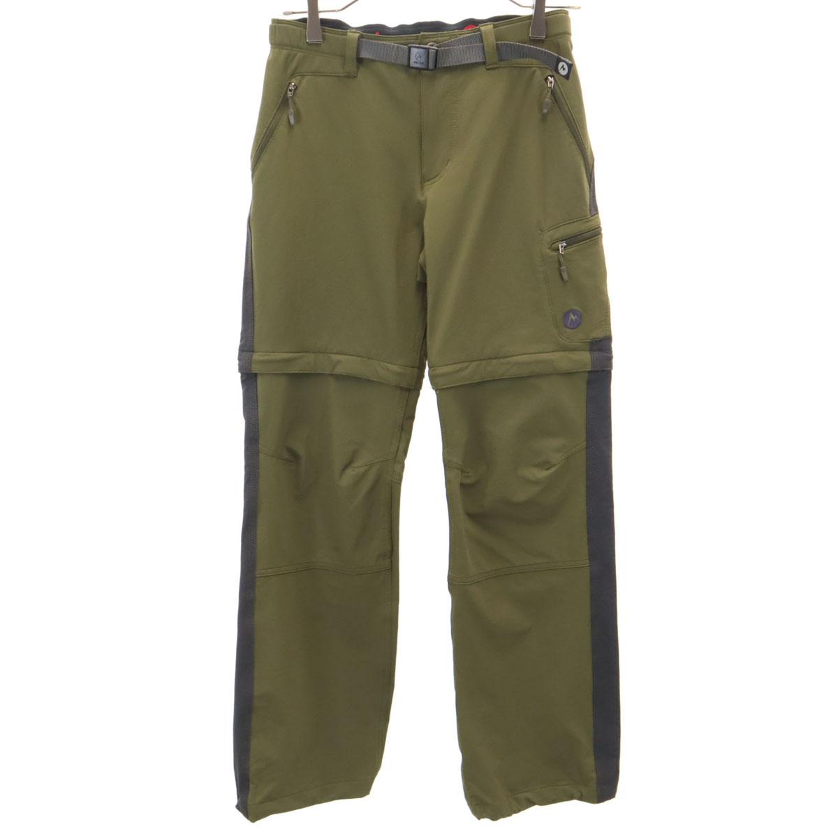 

MARMOT 2WAY Уличные брюки S хаки альпинизм Женские Б/у