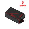 1/2pcs Waterproof Black Housing Instrument Case ABS Plastic Project Box Storage Case Enclosure Boxes Electronic Supplies