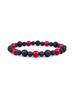 Triple Protection Natural Stone Beads Bracelet Tiger's Eye for Courage Obsidian for Grounding & Pyrite for Wealth Health Jewelry