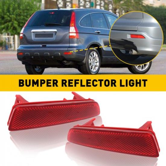 2 шт. Задний бамперный фонарь для Honda CRV CR-V Отражатель 2007-2009 Стоп-сигналы Фонари