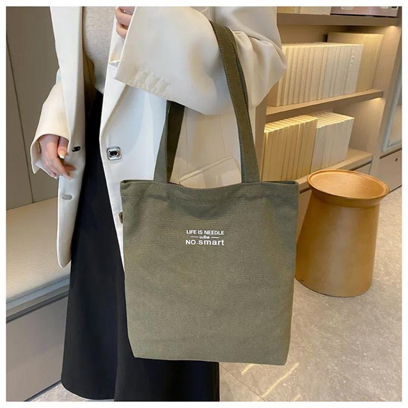 Women Canvas Tote Casual Shoulder Work Bag Large Capacity Top Handle Bag Multifunction Big Shopping Handbag