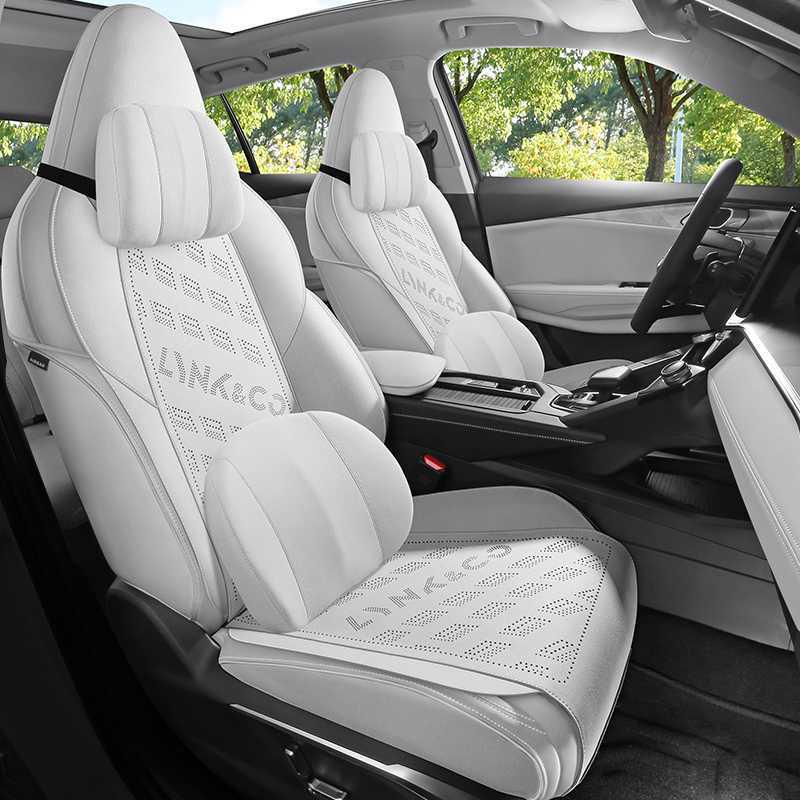 Suede All-Season Semi-Enclosed Saddle Seat Cushion for Lynk & Co 06