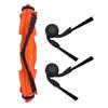 For Xiaomi Robot Vacuum Cleaner S40 / OV81  Vacuum Cleaner 3pcs Main Roller Brush Multifunctional Side Brush Accessory