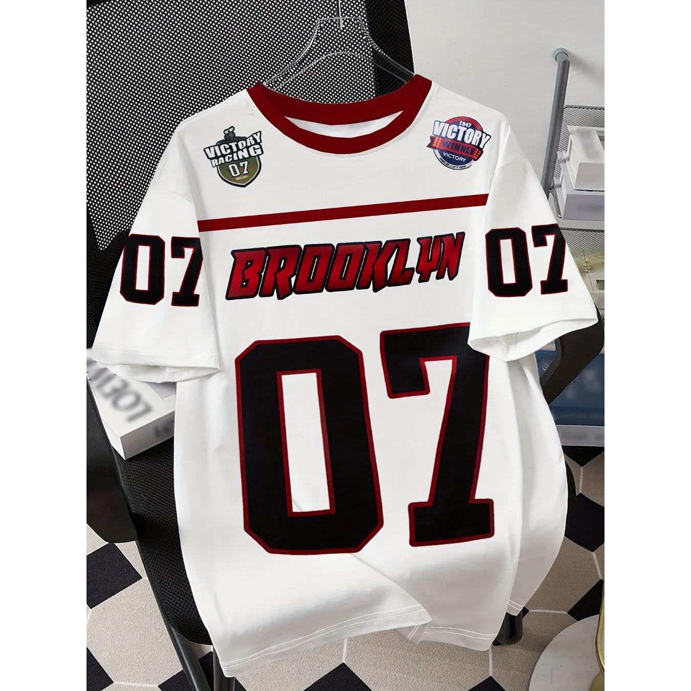 

The Summer New T-shirt 3D Printed Digital T-shirt Crew Neck Tops Breathable Tees S