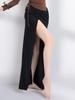 Huayu 2025 Slimming Modal Belly Dance Skirt with Sexy Slit