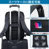 Dotop Men's 3-Layer Backpack, Compatible with 17.3-inch Laptops, USB Charging Port, Expandable, Large Capacity, Multifunctional, with Chest Strap,