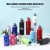 Tragbare Sportflasche Anpassbar Bunter Druck LOGO Aluminium für Radfahrer Wanderer Reise Werbegeschenke Geschenke Souvenirflasche