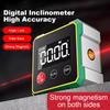 Electronic Magnetic Digital Angle Finder with Laser Gauge Protractor Inclinometer Level Magnets Level Ruler for Automobile Test