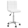 Day and Night - Day and Night Swivel Dining Chair White Synthetic Leather