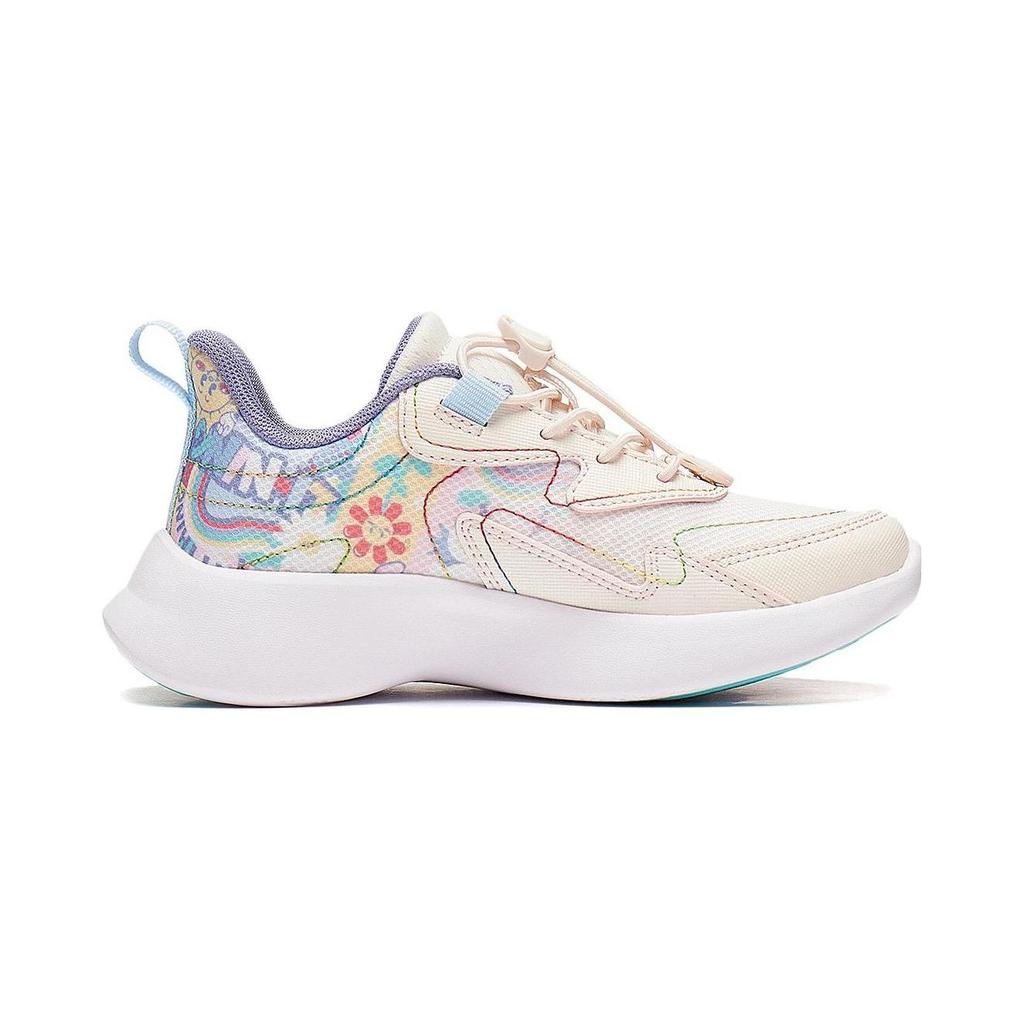 Li Ning Kids Non-Slip Casual Shoes Kids Shoes Pink Purple YKNT128-4