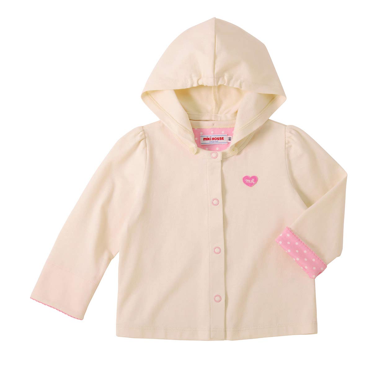 

MIKIHOUSE Parka 110cm Ivory 12-3901-365 слоновая кость