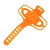 Fahrrad Silikon Handyhalterung Halterung Riemen Fahrrad Motorrad Roller Lenker Handyklemme Orange
