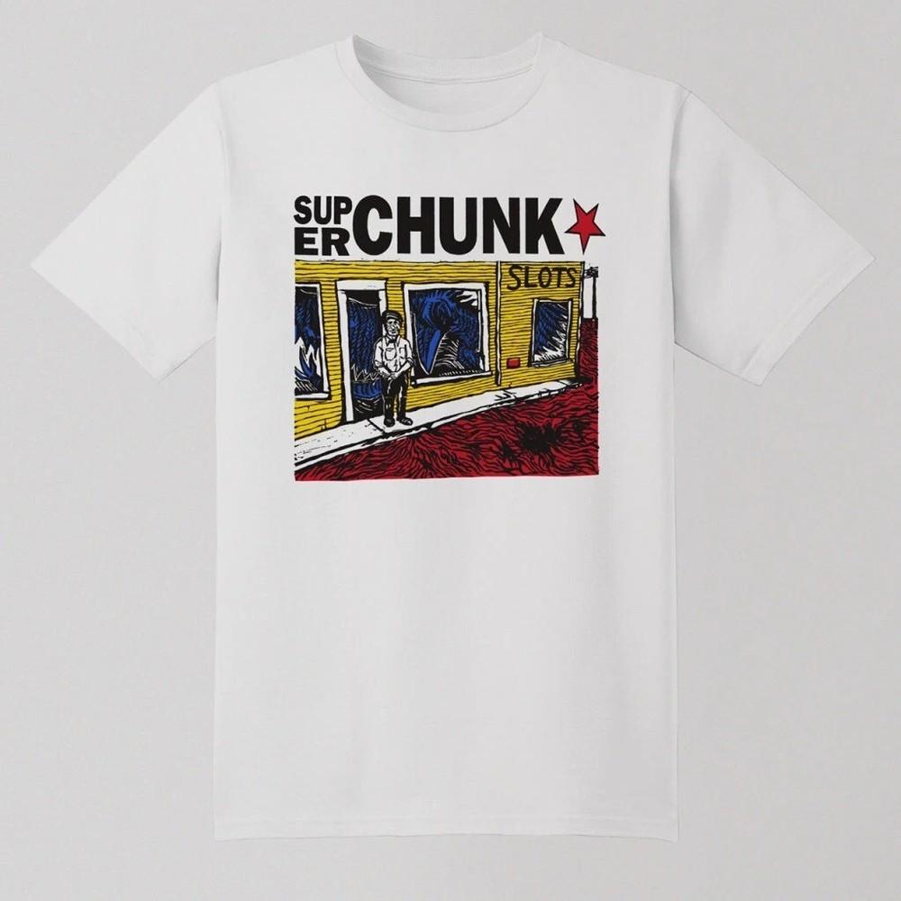 Superchunk band white T-shirt Unisex tee gift for fan Unisex T-Shirt S