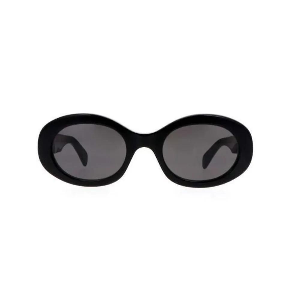 

[Celine] Acetate Triomphe 01 Sunglasses Black CL40194U 01A Black ONE SIZE