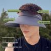 Ousen Men's Wide Brim Outdoor UV Protection Sun Visor