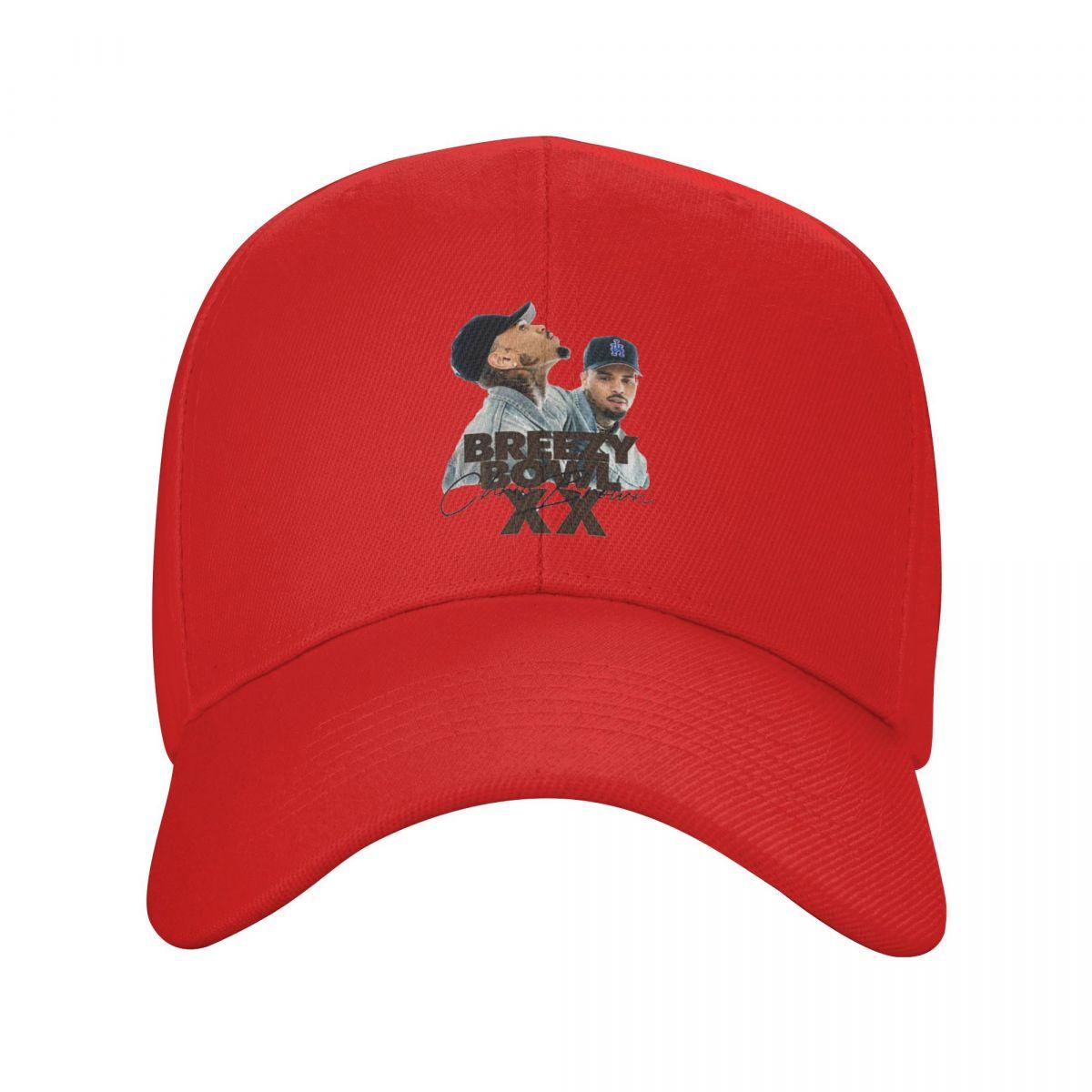 

Chris Brown Breezy Bowl XX Tour 2025 Baseball Caps Fashion Men Women Hats Adjustable Cap Sports Baseball Hat Casquette One Size