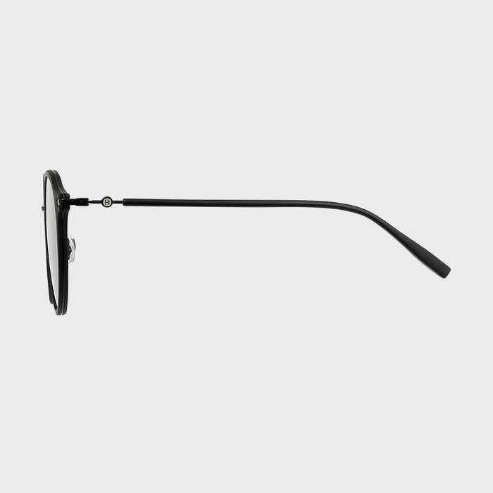 HUNTER_[WOMAN] Round Titanium Combination Sunglasses - Blue HTB11