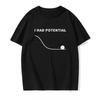 Project Hail Mary Avevo Potenziale Ryland Grace Stesso Stile Maglietta Unisex in Cotone 2026 Estate Nuova Moda Uomo Maglietta Oversize