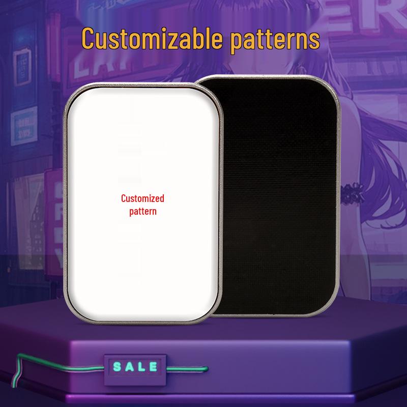 Aluminum EDC Push Card Fidget Toy