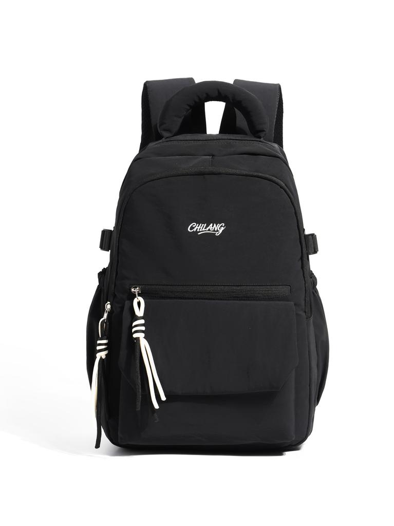 Schoolbag Korean Version of the New Waterproof Nylon Women's Backpack Simple Casual Commuter Women's Bag Student Backpack Travel Backpack