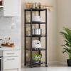 Jingyuheng 3-Tier Carbon Steel Kitchen Storage Rack