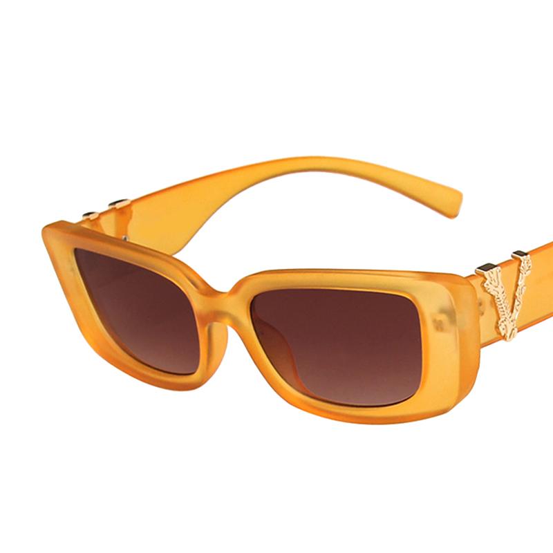 Occhiali da Sole Quadrati Donna Marca di Lusso Viaggio Piccoli Rettangolari Occhiali da Sole Moda Femminile Retro Lunette De Soleil Femme