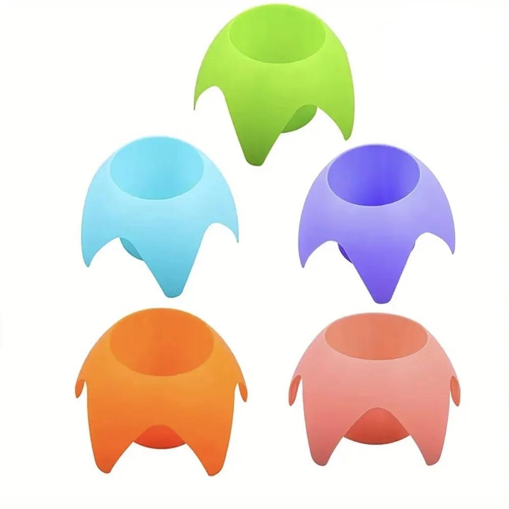 Plastic Beach Cup Holders, Multicolor Outdoor Sand Drink Holders, Portable Beer Stand Accessories For Beach Parties And Cam