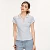 Women's Retro Polo Short Sleeve T-shirt