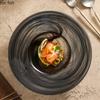Glass Straw Hat Plate Dining Plates Fruit Dish Salad Bowl Pasta Dish Dessert Bowl Sashimi Plate Serving Plates Dim Sum Dishes
