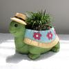 Schildkröte Blumentopf Dekoration Hohe Haltbarkeit Wasserdicht Cartoon Nette Schildkröte Tier Sukkulenten