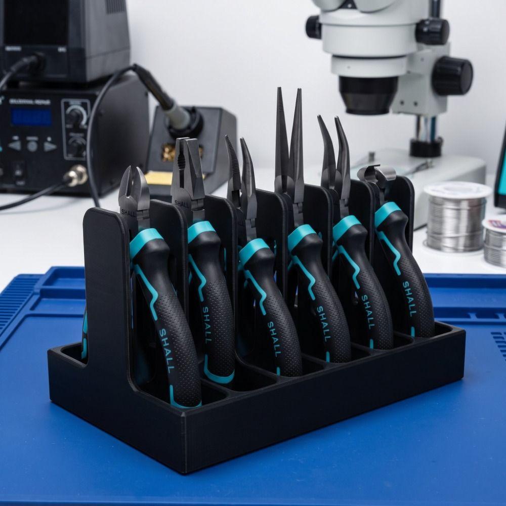 Non-Slip Pliers Holder 3D Printed Pliers Sorting Stand Practical Pliers Storage Rack Desktop