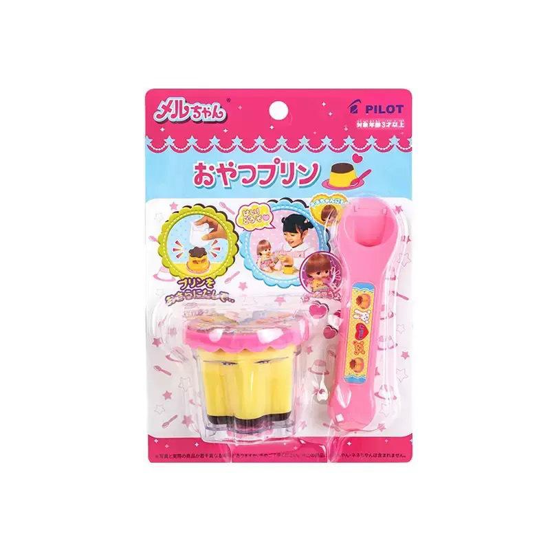 Official Japanese Ramen Pudding Miru - Strawberry Pretend Play Feeding Toy