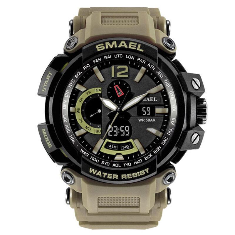 Smael Sport Watch Men Fashion Digital Led Electronic Quartz Classic Timeless Design