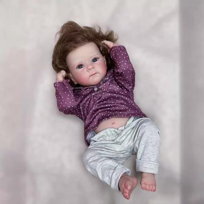 NPK 18-calowa laleczka bobas Boy Reborn miękka silikonowa lalka do kąpieli całego ciała Bettie