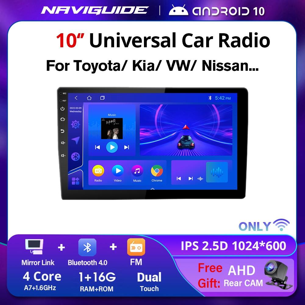 2Din 9/10 Inch Android System Universal Car Radio For Toyota Honda VW Nissan Kia Hyundai Carplay GPS BT Multimedia Player NO DVD