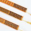 Disciple Bamboo Carving Ruler Disciple Rule Ruler Measuring Drawing Tool Ruler of Chinese Studies