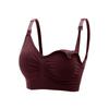 Women's Wire-Free Seamless Bralette, Adjustable Straps Full Coverage Soft Comfort Bra for Daily Wear