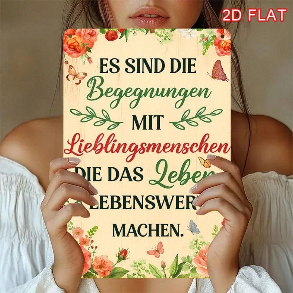 Retro Metal Paintings, Furniture, Living Room Decoration 20x30cm