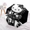 1pc Hello Kitty Automatic Umbrella 8-Bone Design Compact Gear for Outdoor Travel, Perfect Helloween Chrismas Gift for Friends or Family Yy250903221