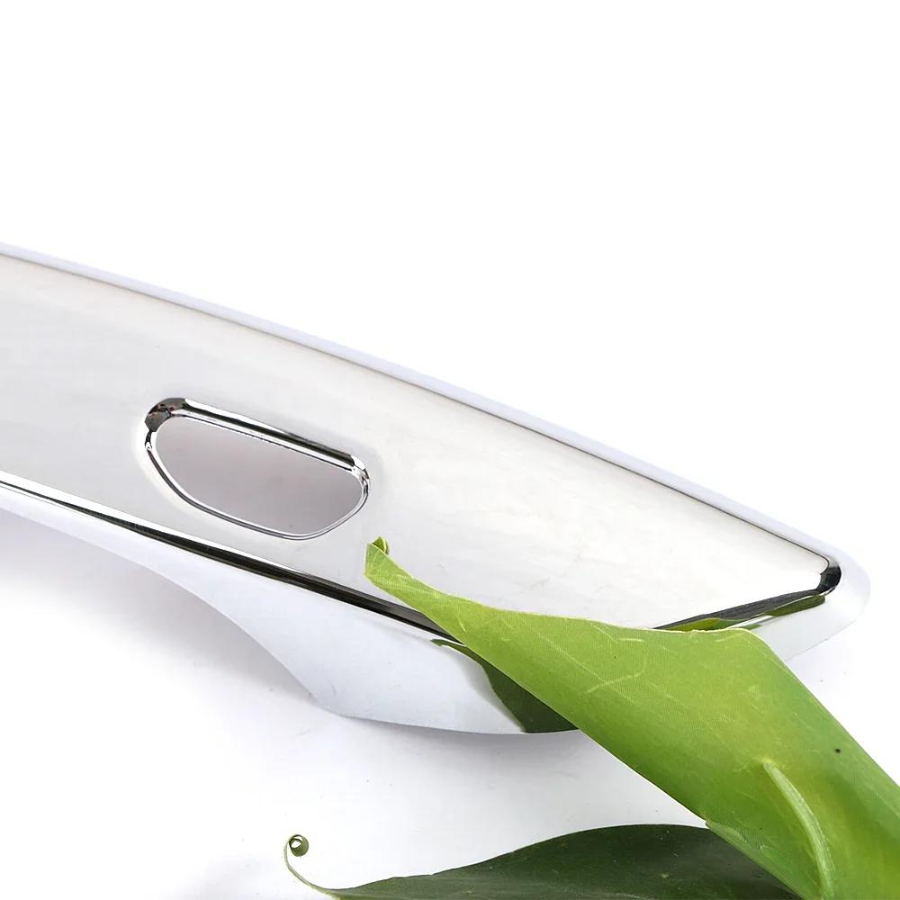For Mazda 3 Mazda3 Axela 2020 Chromium Styling Exterior Door Handle Cover Carbon Fiber Moulding Frame Bezel Chrome Car Sticker
