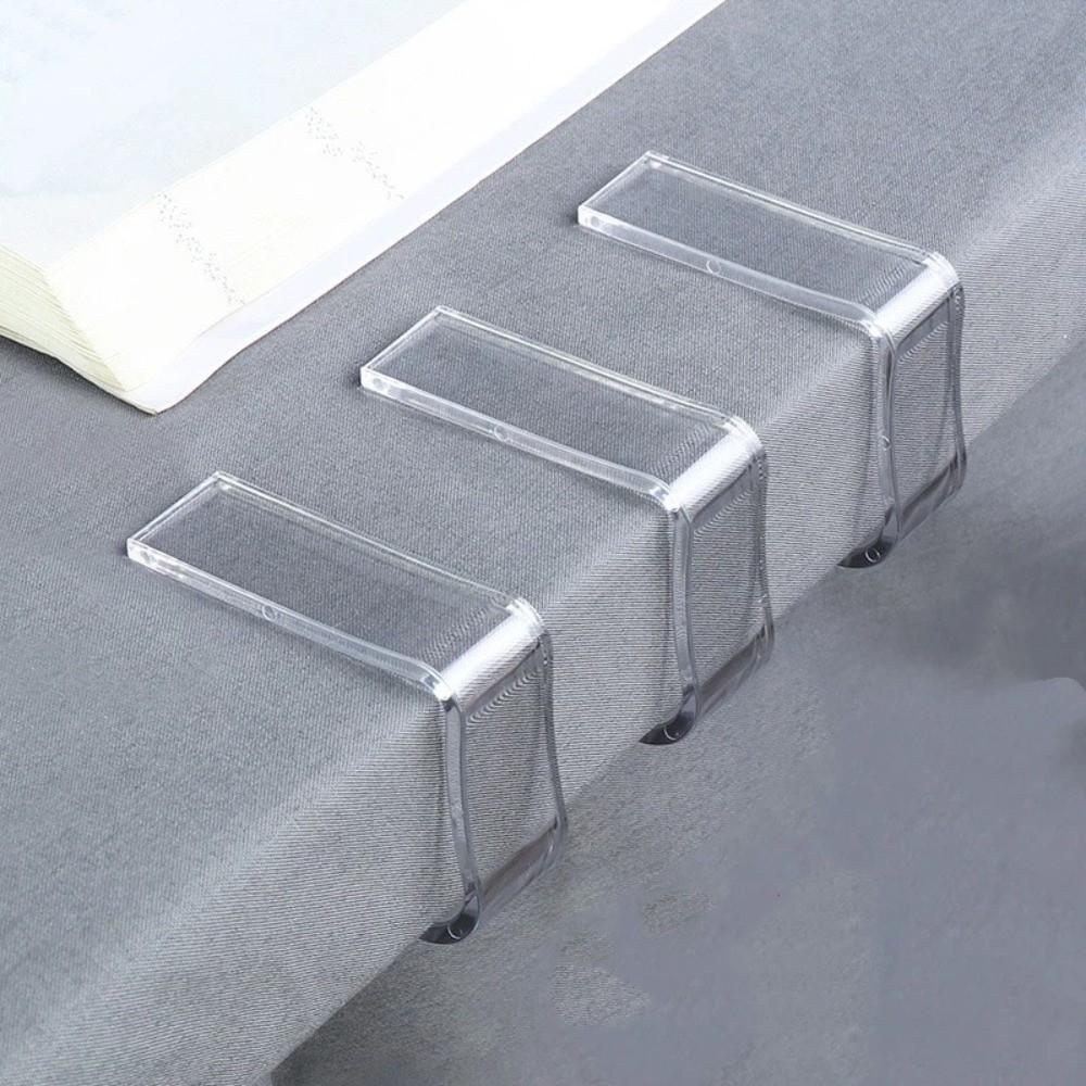Plastic Tablecloth Clips Transparent Table Cover Holder Prom Clamps Table Cloth Holder Outdoor