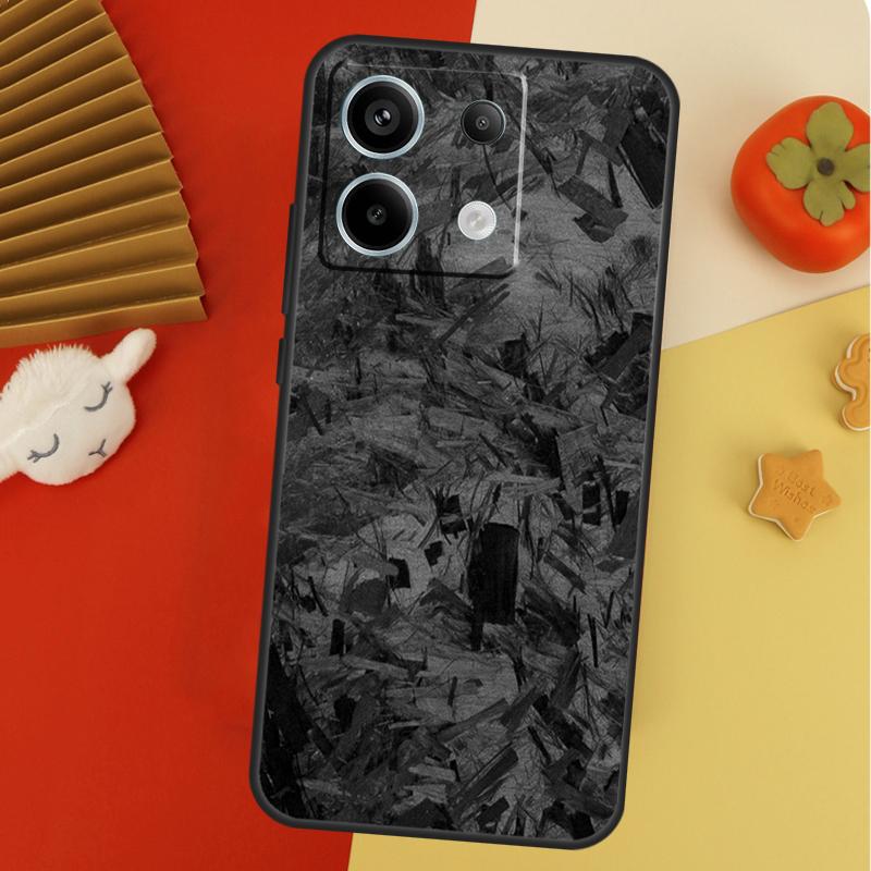 Forged Carbon Pattern Case For Xiaomi Redmi 14C 13C 10C 12C Redmi Note 14 13 Pro 12 11 9 10 9S 10S 11S 12S Cover
