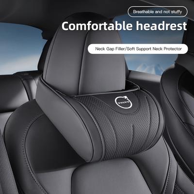 Car Interior Neck Pillow Headrest Pillow Seat Accessories For S80 EX30 EX90 EM90 C40 S40 S80L XC-Classic C70 CX70 Rdesign