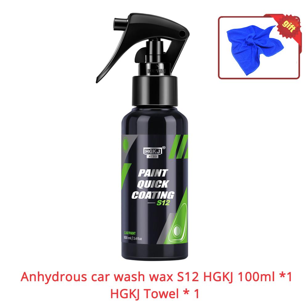 Powłoka Ceramiczna S12 Większy Połysk Wzmocnienie Szybka Warstwa Hydrofobowa Pasta Polerska Mycie Samochodu Bez Wody Wosk i Długotrwała Ochrona