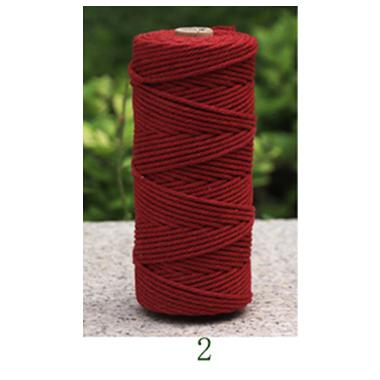 Braided Rope 2mm 3mm 4mm 5mm Cotton Tassel Thread