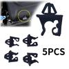 Hood Bonnet Clips Plastic Prop Stay Rod Support 5pcs Clip Clamp