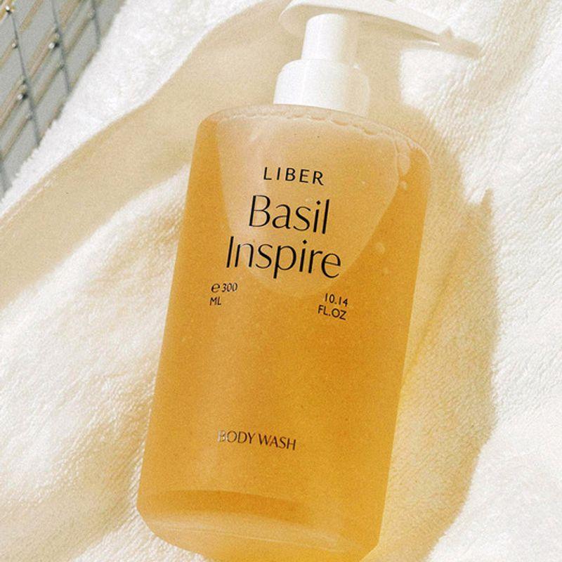 LIBER Гель для душа 300 мл Basil Inspire